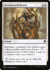 Defensores Radiconatos / Rootborn Defenses - Magic: The Gathering - MoxLand